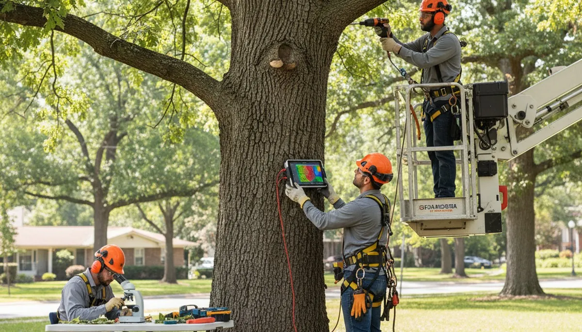 Tree disease treatment in Shawnee, OK by Arbor Tree Care for healthy, protected trees
