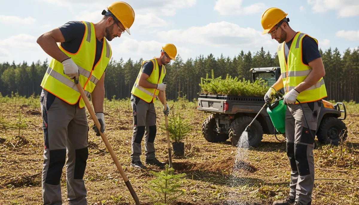 Tree planting service in Shawnee, OK by Arbor Tree Care for healthy, properly placed trees